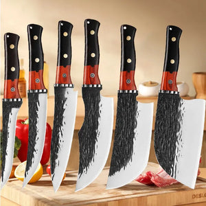 Stainless Steel Kitchen Knife Household Vegetable Cutting and Slicing Chef Cooking Knife Sharp Butcher's Bone Cutting Knife Foodie Chef Tools